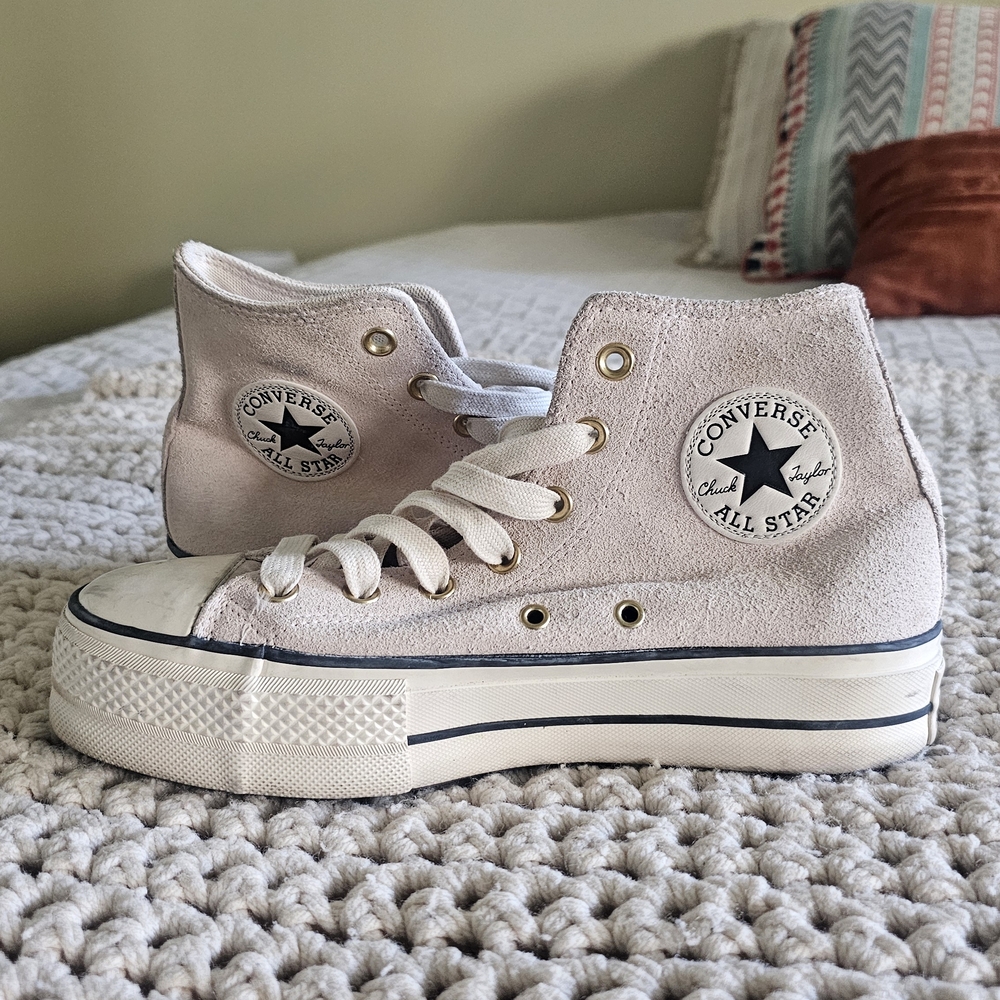 Converse Women's High-Top Sneakers - Cream